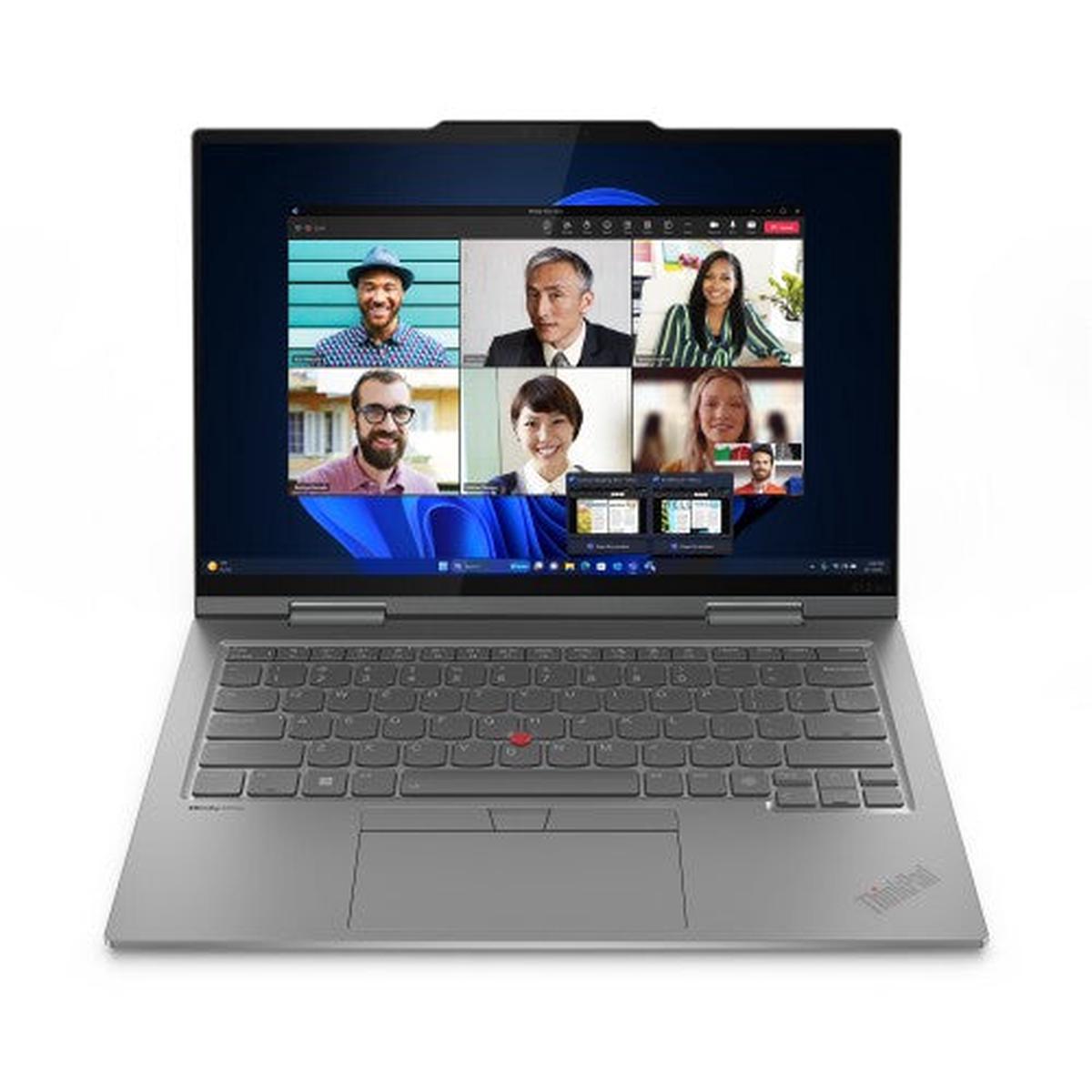 Lenovo ThinkPad X1 2-in-1 Gen 9 Intel Core Ultra 5 125U Hybrid (2-in-1) 14" Touchscreen WUXGA 16 GB LPDDR5x-SDRAM 512 GB SSD Wi-Fi 6E (802.11ax) Windows 11 Pro English Gray