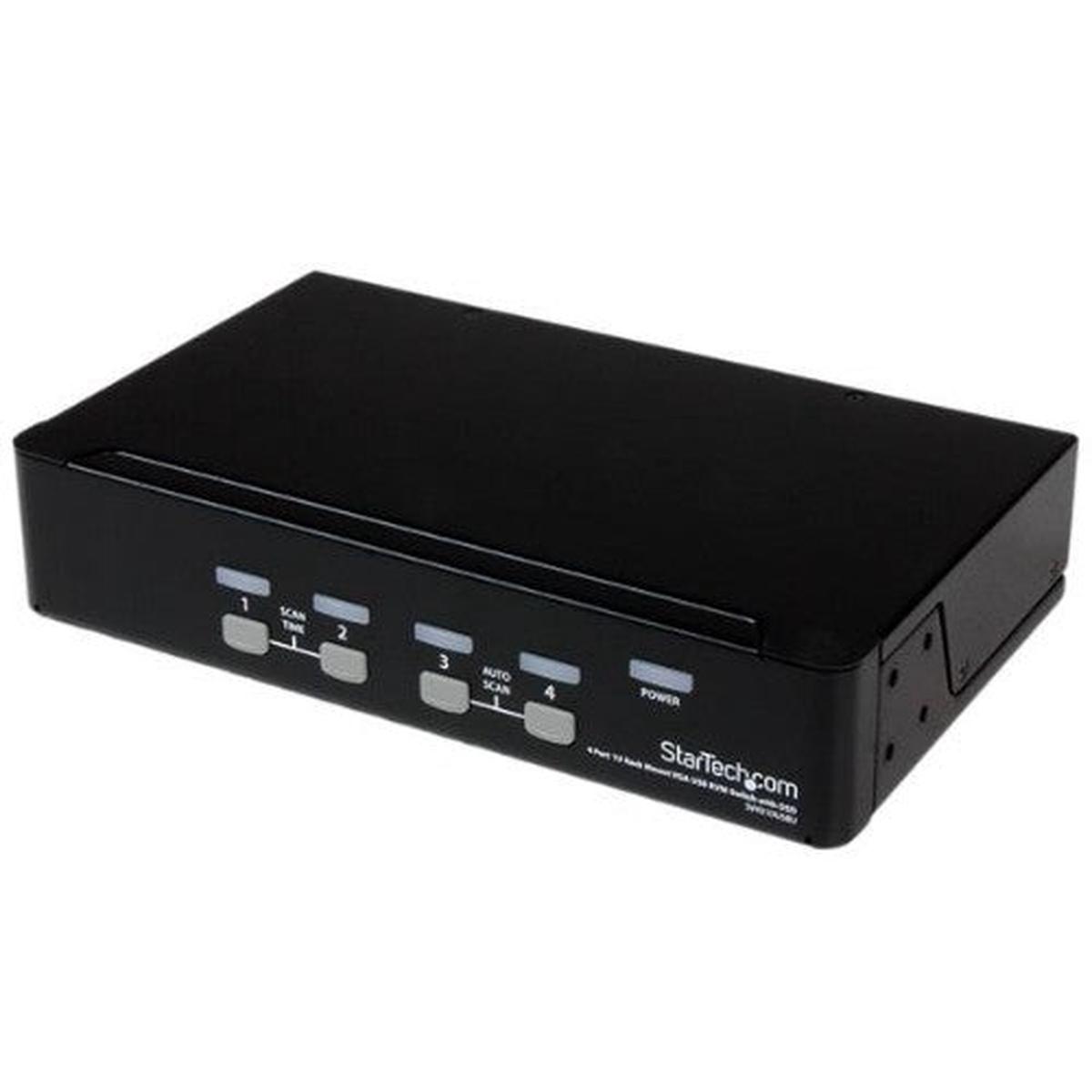 StarTech.com SV431DUSBU KVM switch Rack mounting Black