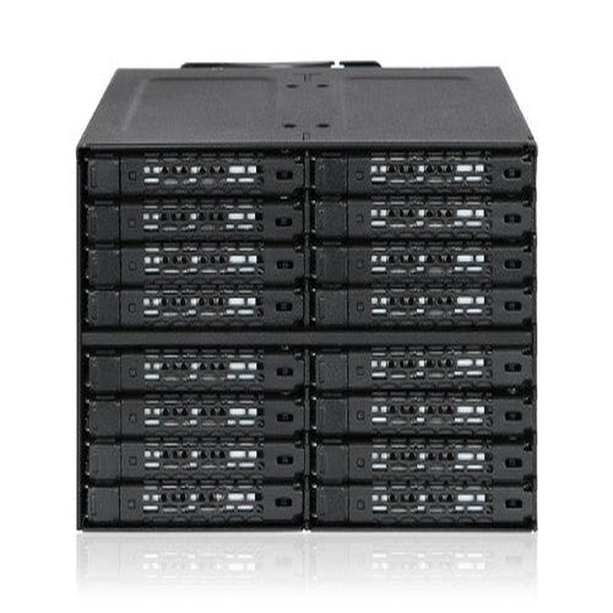 Icy Dock MB516SP-B disk array Black