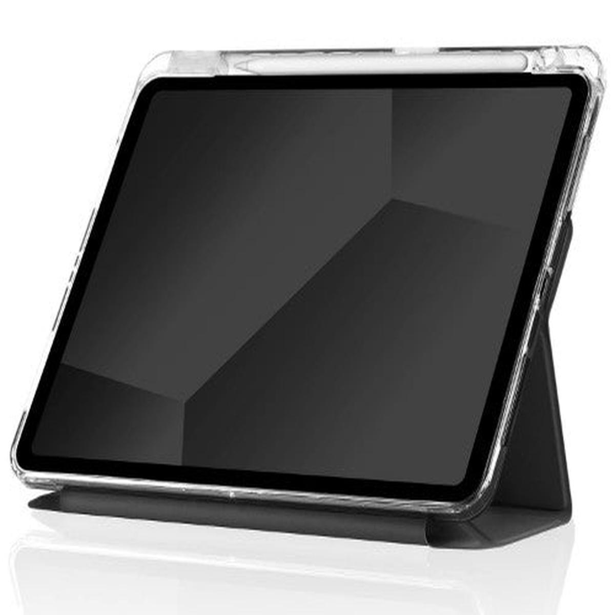 STM Opp 11" Folio Black, Transparent