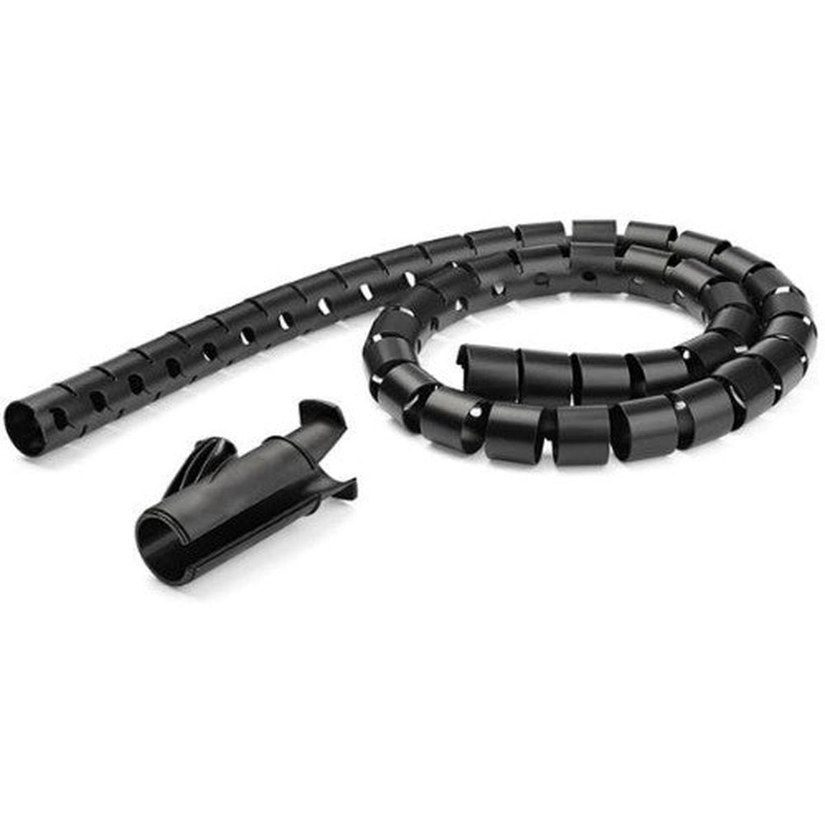StarTech.com CMSCOILED cable organizer Cable sleeve Black 1 pc(s)