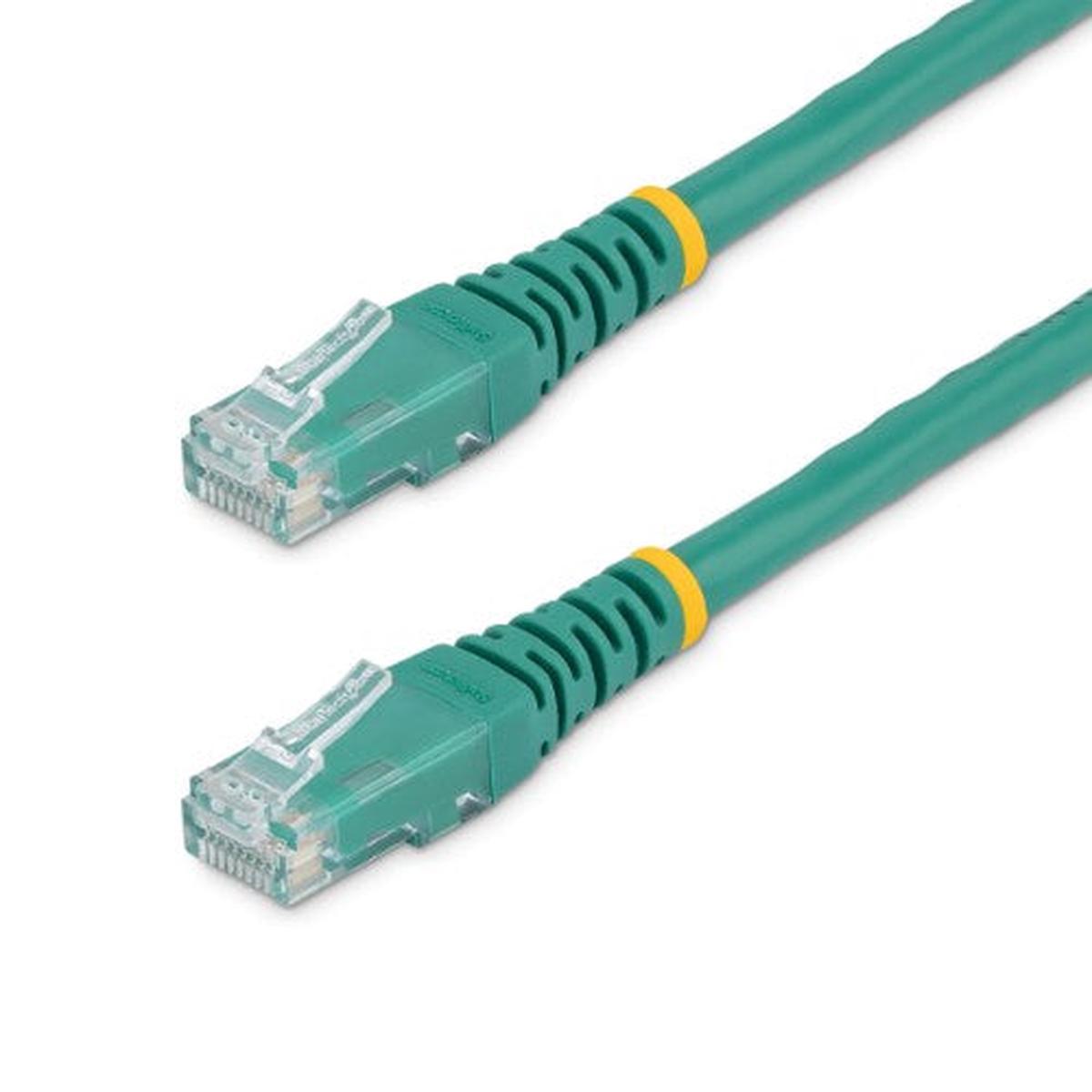 StarTech.com C6PATCH10GN networking cable Green 118.1" (3 m) Cat6 U/UTP (UTP)
