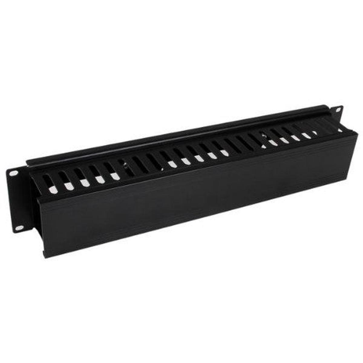 StarTech.com CMDUCT2U rack accessory Cable management panel