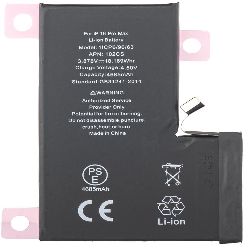Batera para Apple iPhone 16 Pro Max