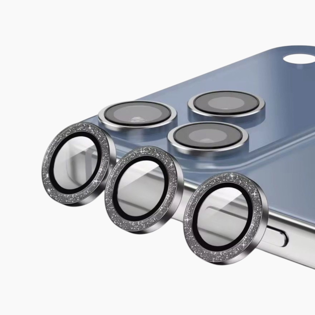 Kuzoom iPhone Shiny Camera Protector