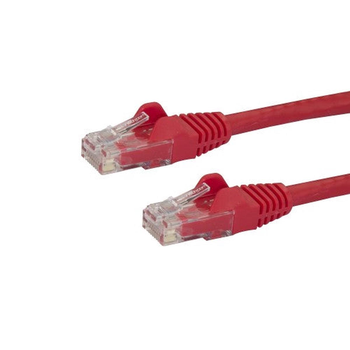 StarTech.com N6PATCH6INRD networking cable Red 7.87" (0.2 m) Cat6 U/UTP (UTP)