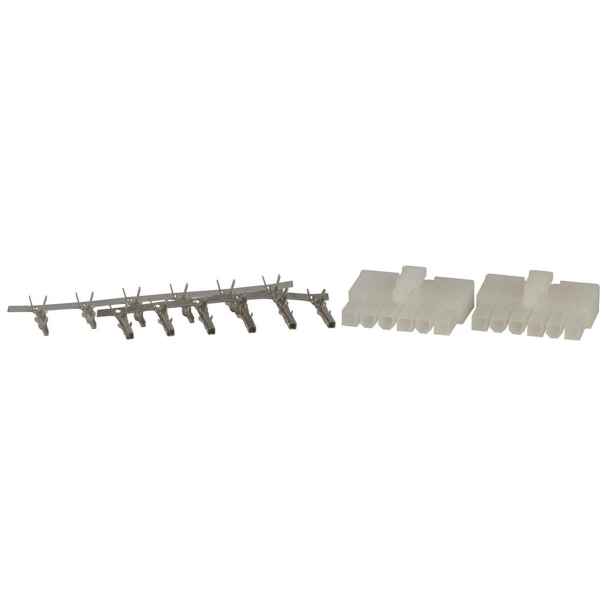 PLUG/SOCKET 6PIN MINI MOLEX NYLON - PP2025