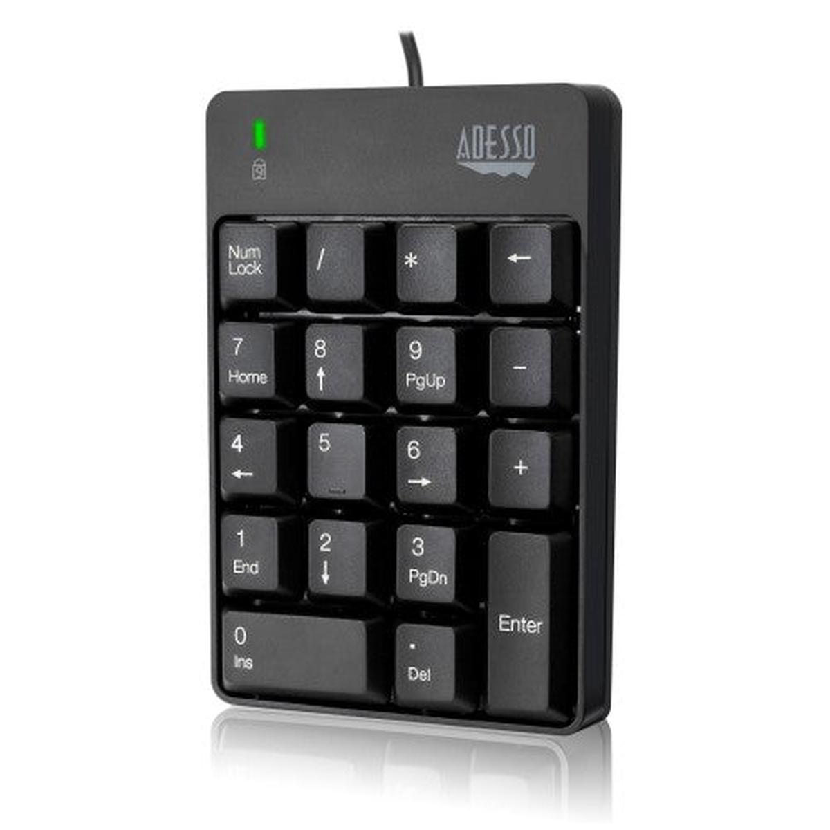 Adesso AKB-601UB numeric keypad Universal USB Black