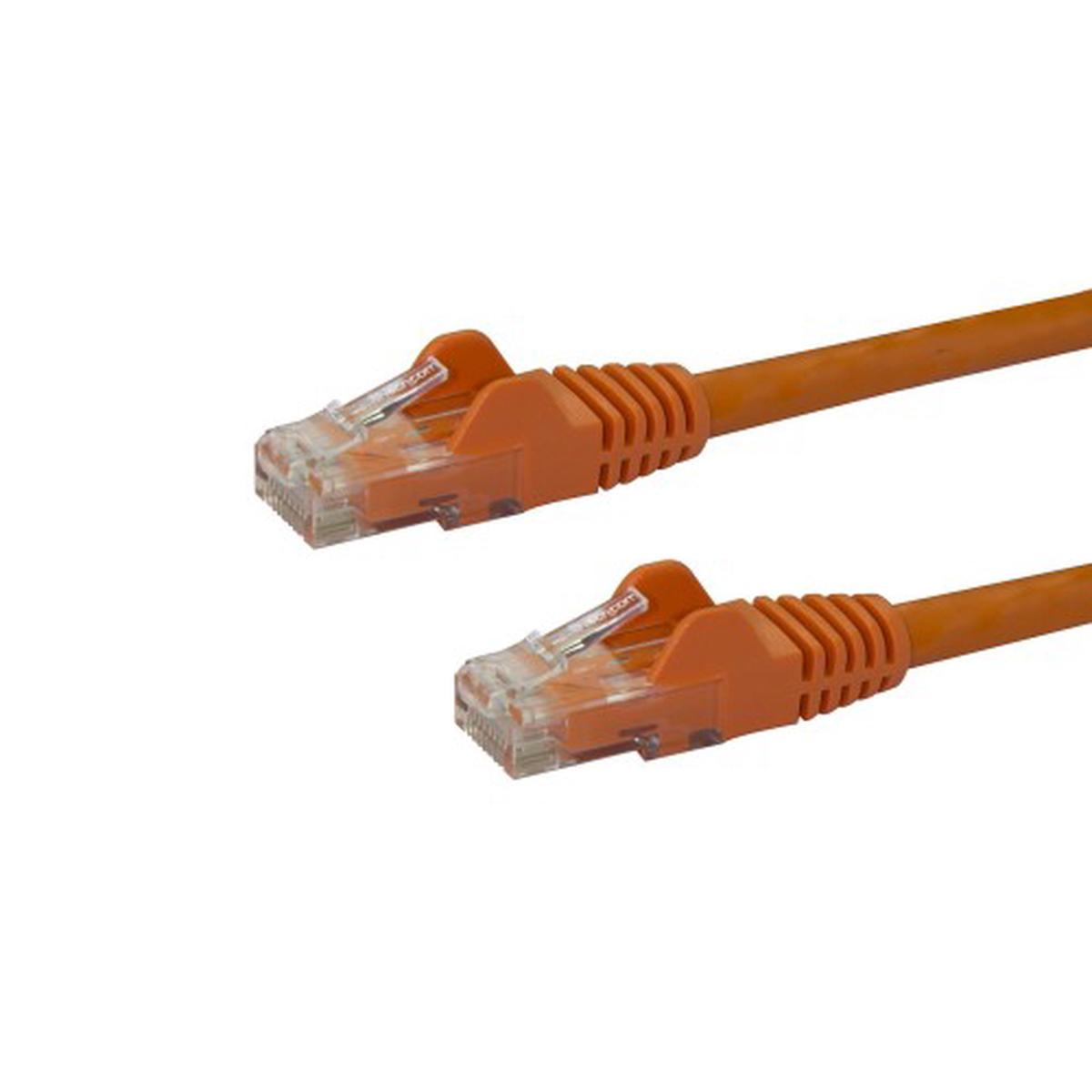 StarTech.com N6PATCH1OR networking cable Orange 11.8" (0.3 m) Cat6 U/UTP (UTP)