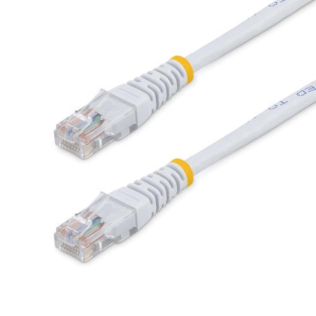 StarTech.com M45PATCH10WH networking cable White 118.1" (3 m) Cat5e U/UTP (UTP)