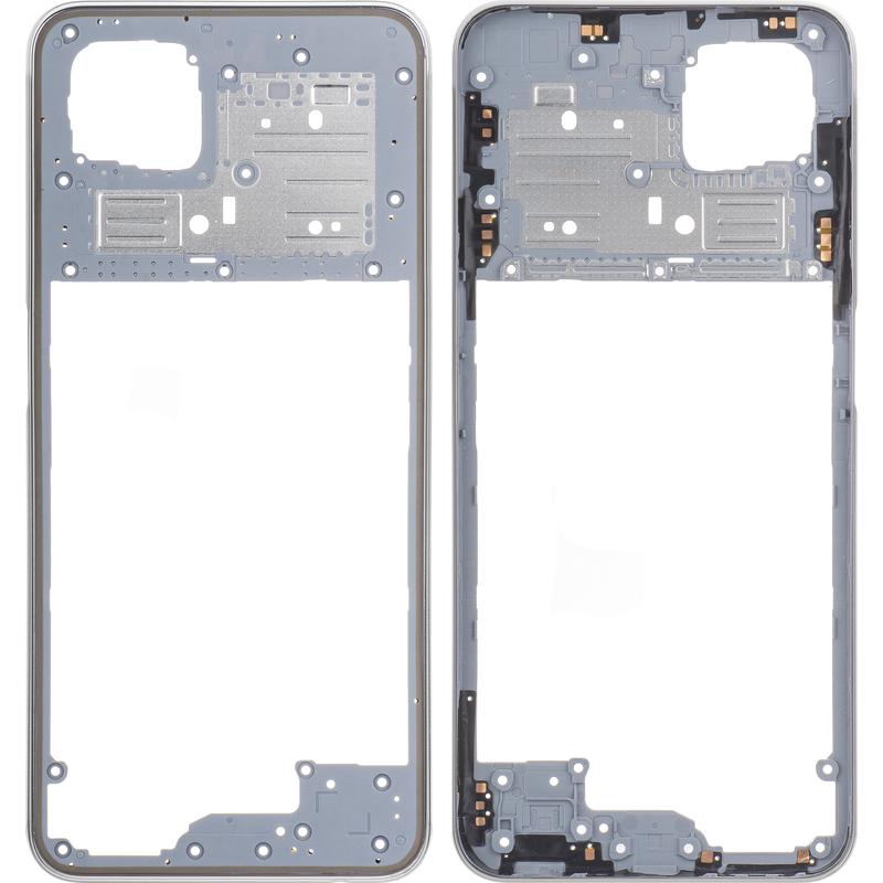 Carcasa central Oppo A92, Blanco