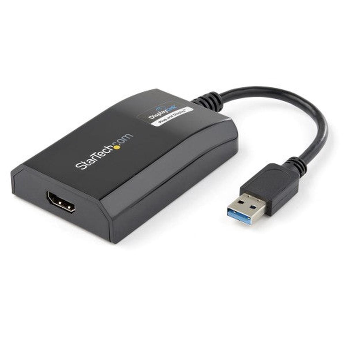 StarTech.com USB32HDPRO USB graphics adapter 1920 x 1200 pixels Black
