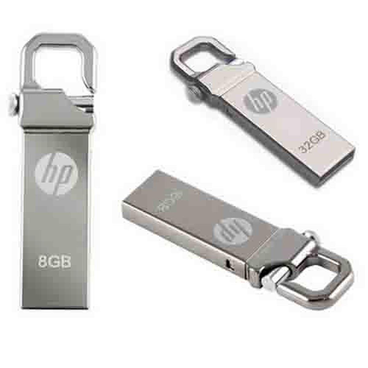 HP Metallic Pendrive USB 2.0
