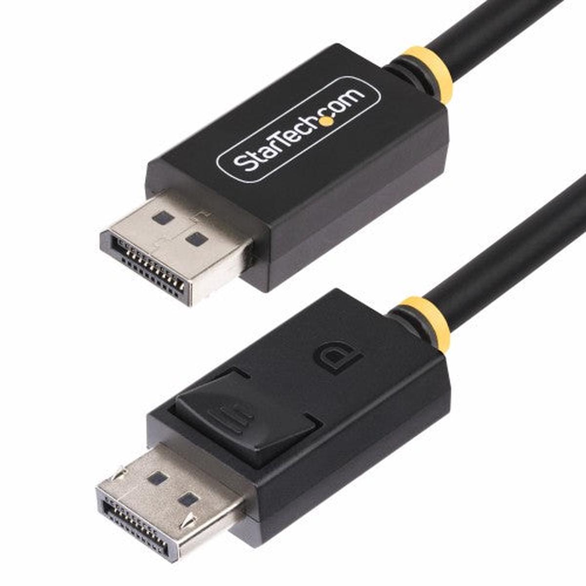 StarTech.com DP21-3F-DP80-CABLE DisplayPort cable 35.4" (0.9 m) Black
