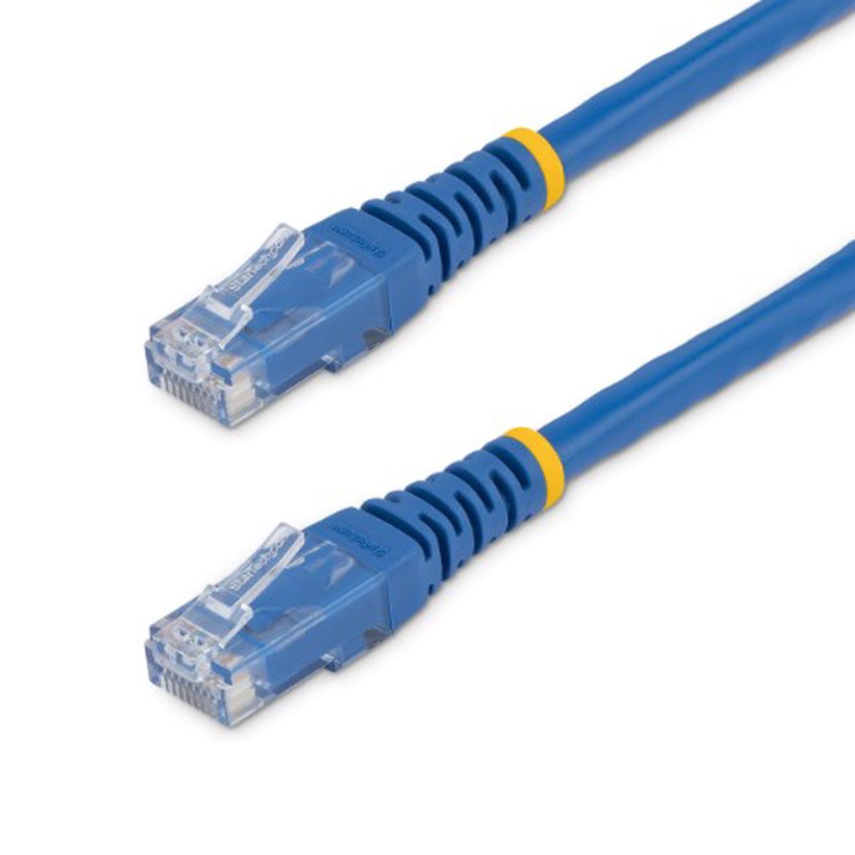 StarTech.com C6PATCH4BL networking cable Blue 48" (1.22 m) Cat6 U/UTP (UTP)