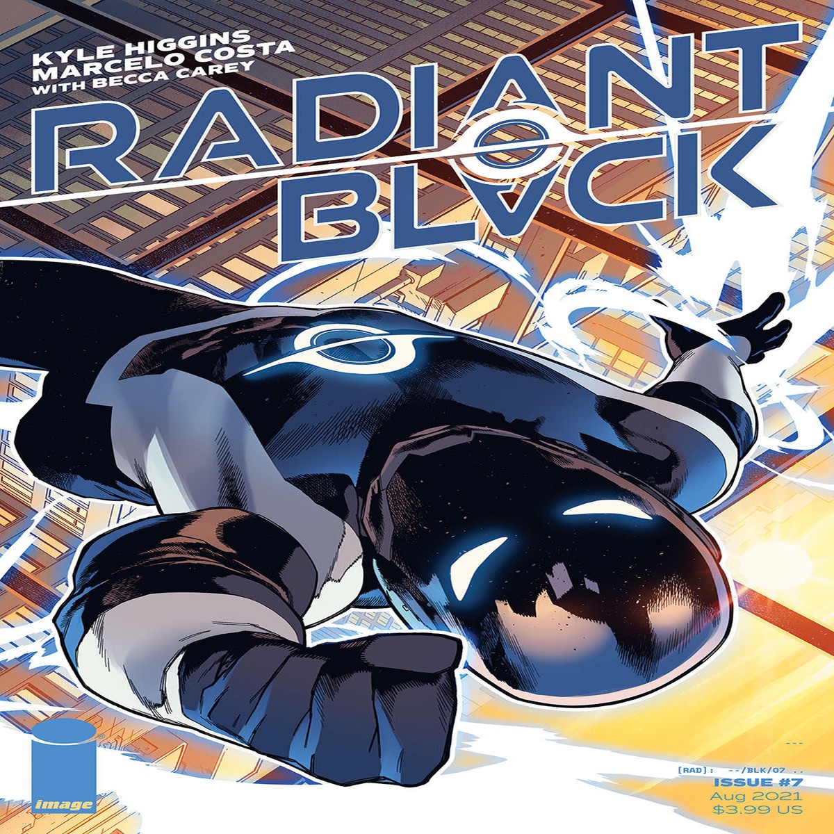 Radiant Black #7 B Felipe Watanabe Variant (08/18/2021) Image