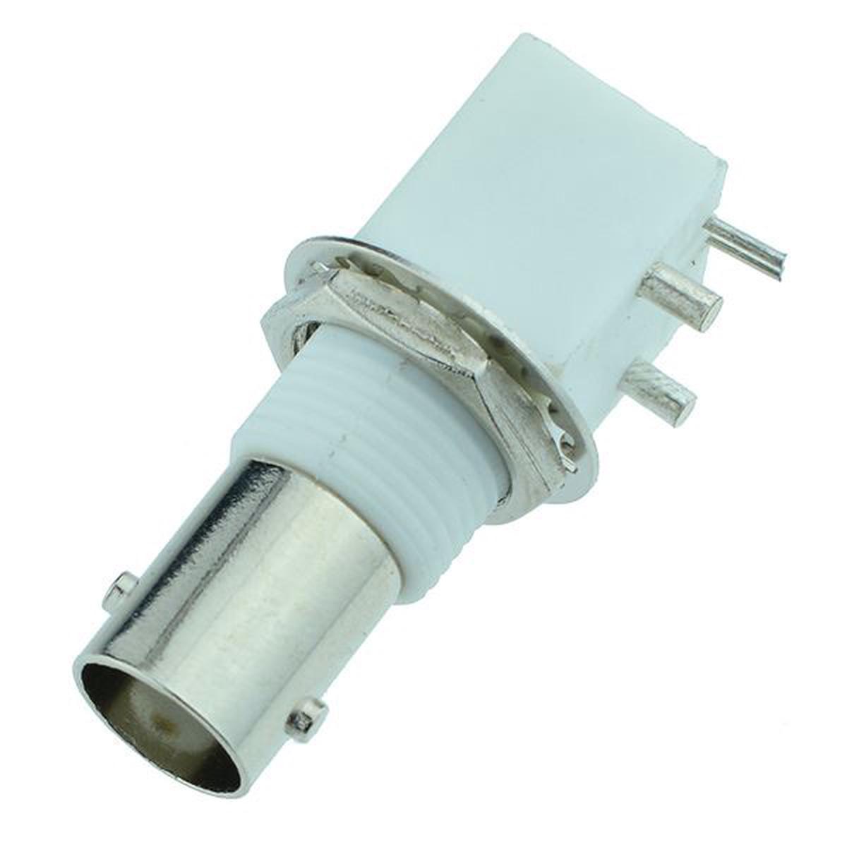 BNC Insulated Right Angle PCB Socket