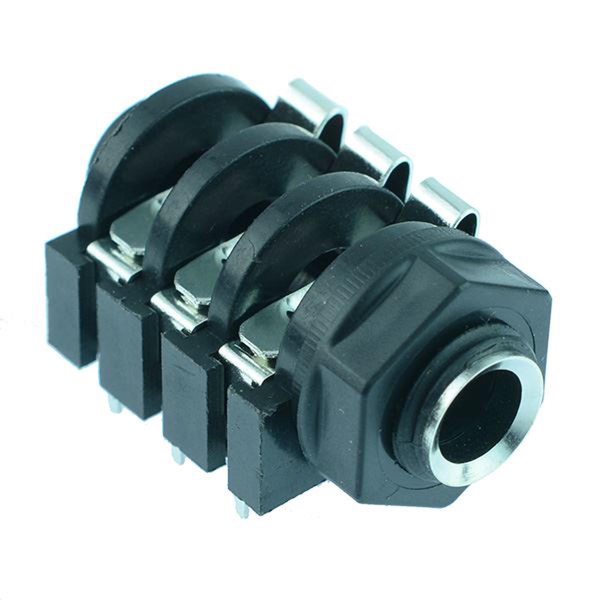 6.35mm PCB Mounting Stereo Jack Socket