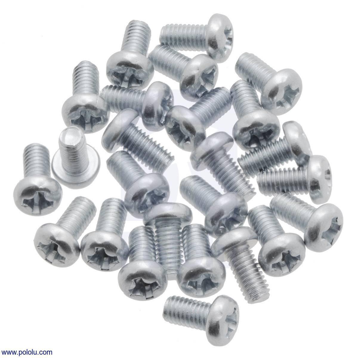 100pcs M3 Screws 6mm