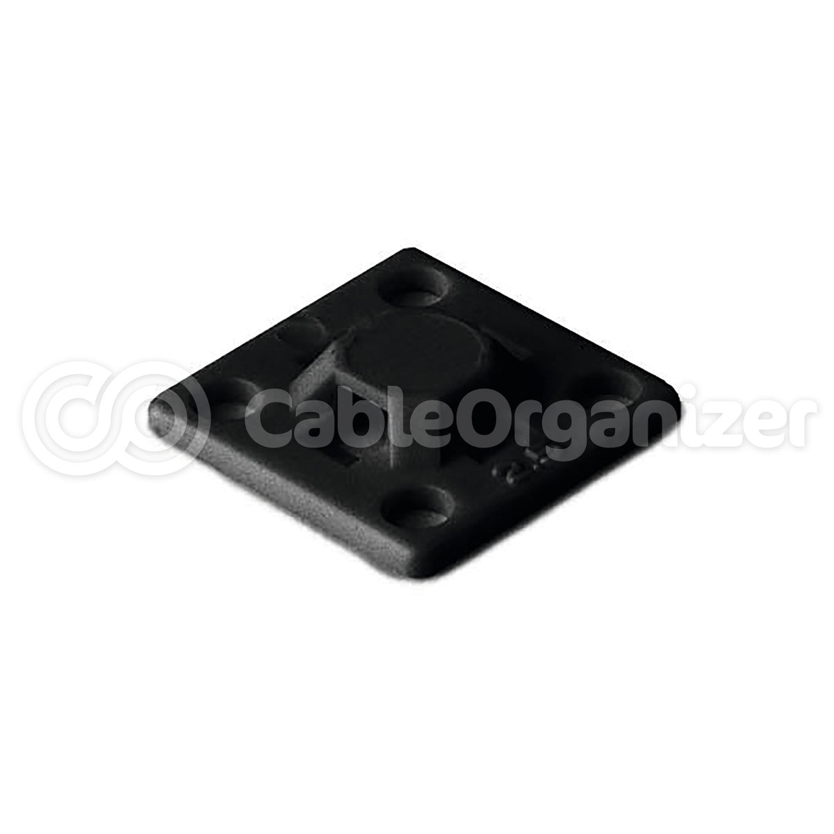 HellermannTyton Rubber Adhesive Cable Tie Mount