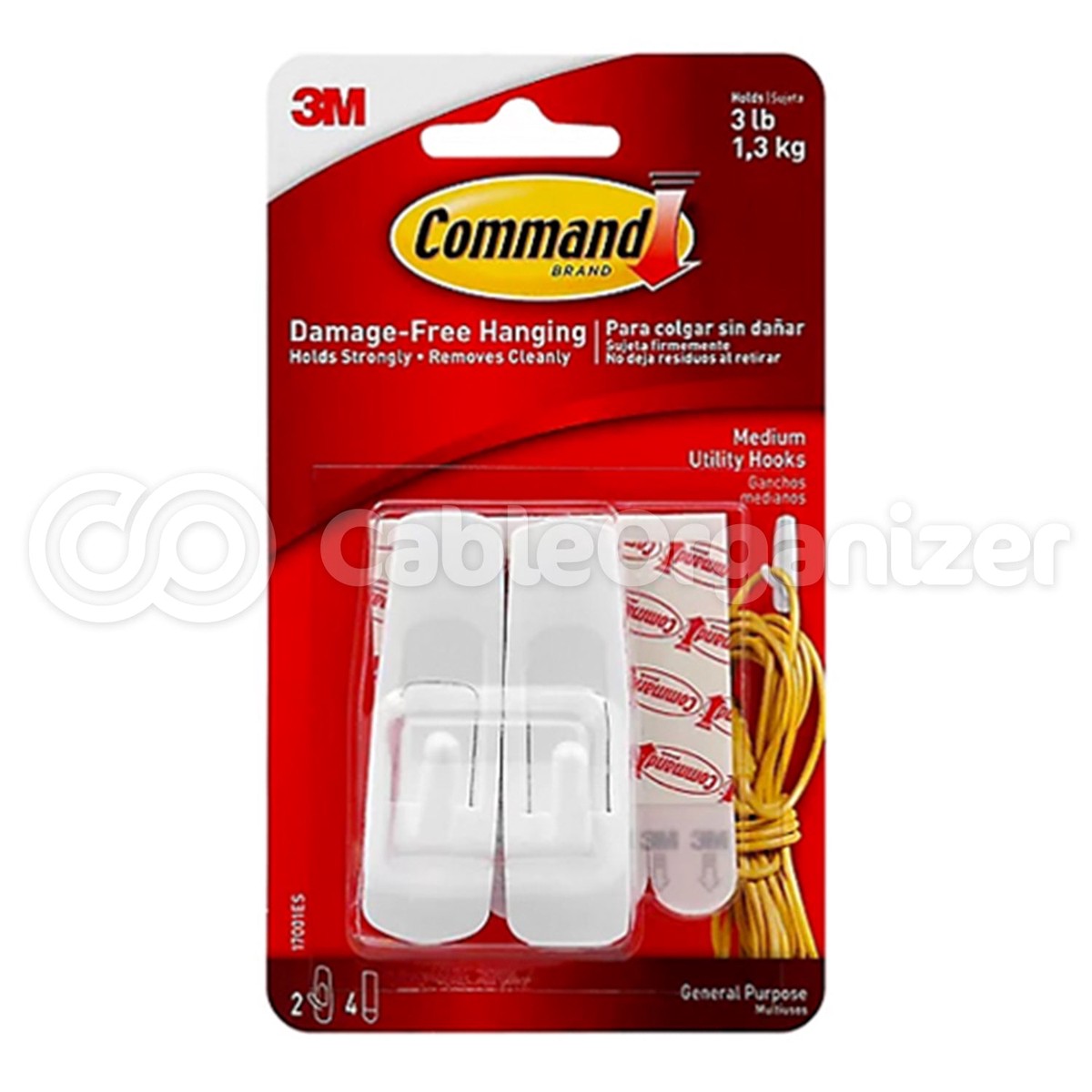 3M Innovation Command Adhesive Hooks and Hangers