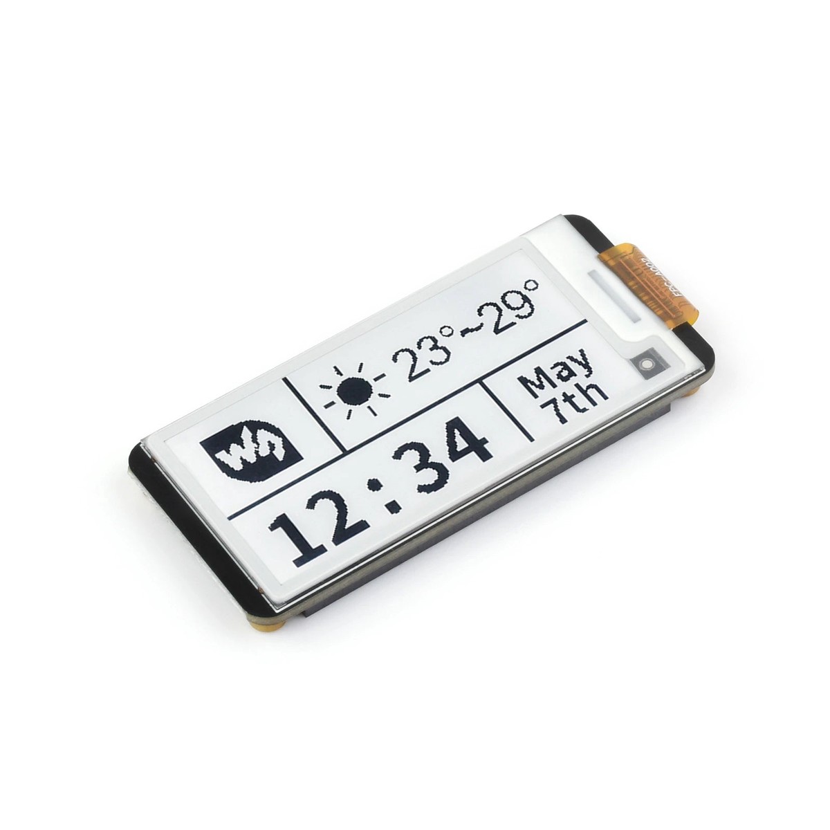Waveshare 2.13inch E-Paper HAT+ For Raspberry Pi 250x122