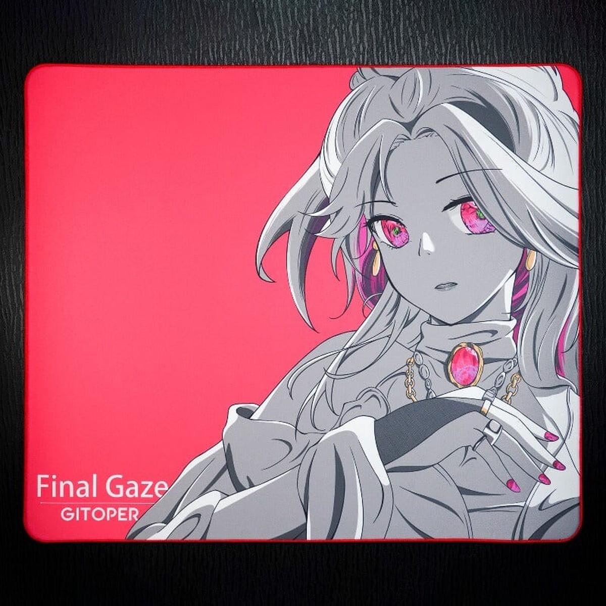 GITOPER Final Gaze Anime Gaming Mouse Pad - Cloth Surface Control Type