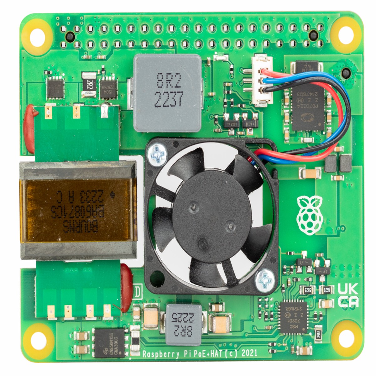 Raspberry Pi PoE+ HAT (For Raspberry Pi 3-4 NOT compatible with Raspberry Pi 5)