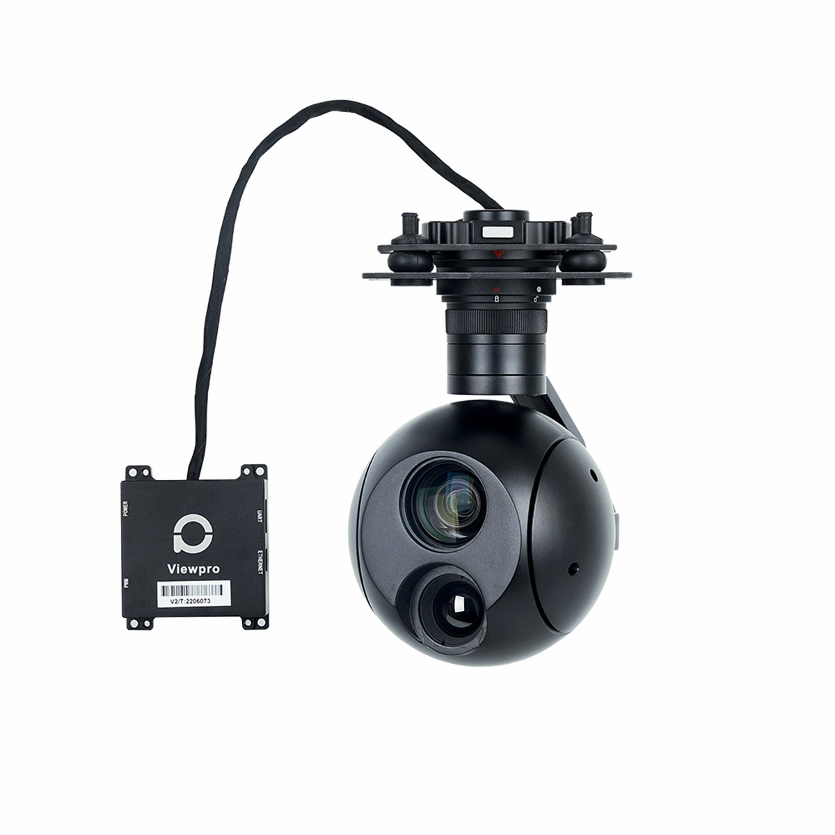 A10T 10x Dual Sensor Light Weight AI Tracking Camera