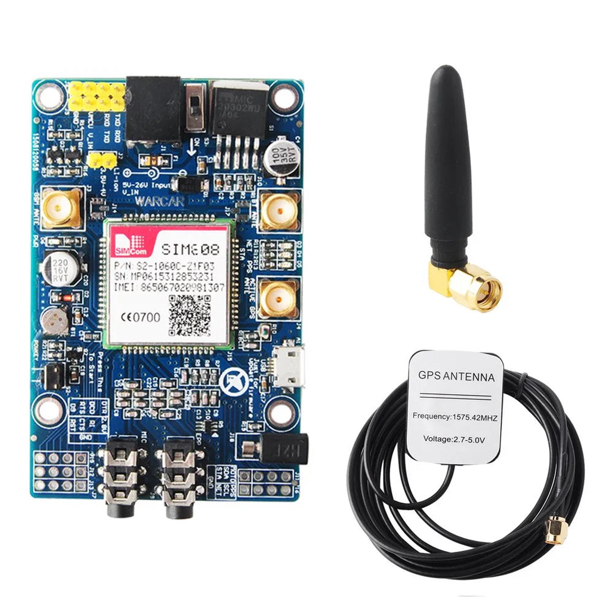 On Demand SIM808 GSM GPRS Module