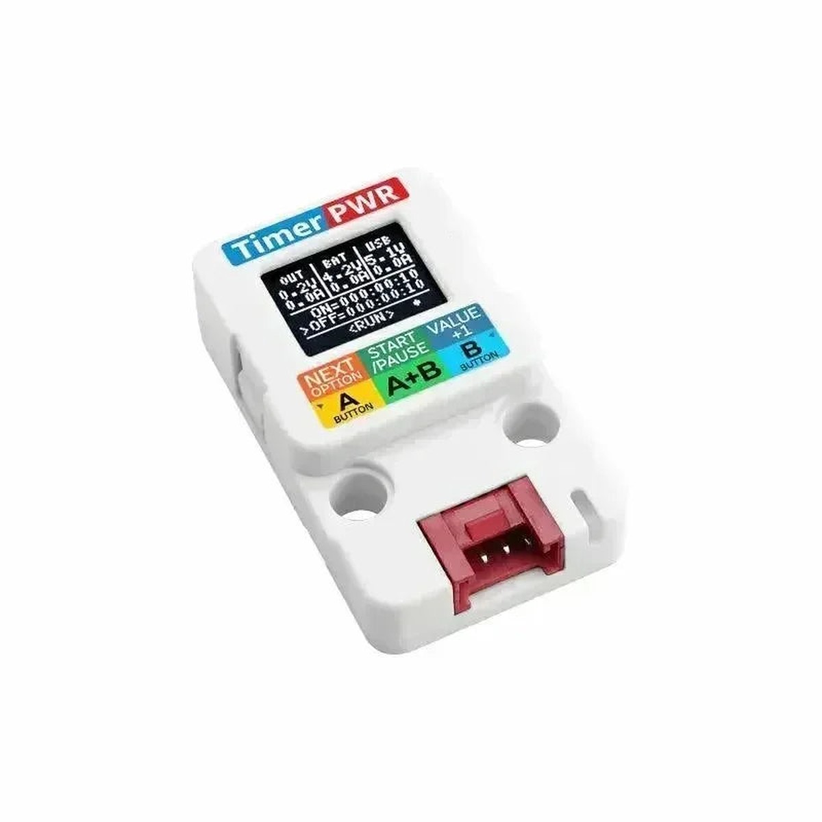 M5Stack Timer Power Unit with OLED Display (INA3221)