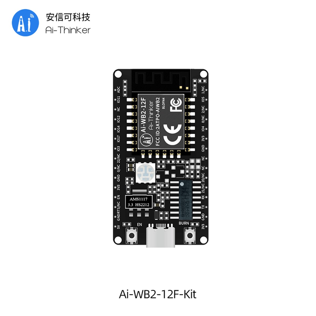 AI-Thinker Ai-WB2-12F-kit Development Board