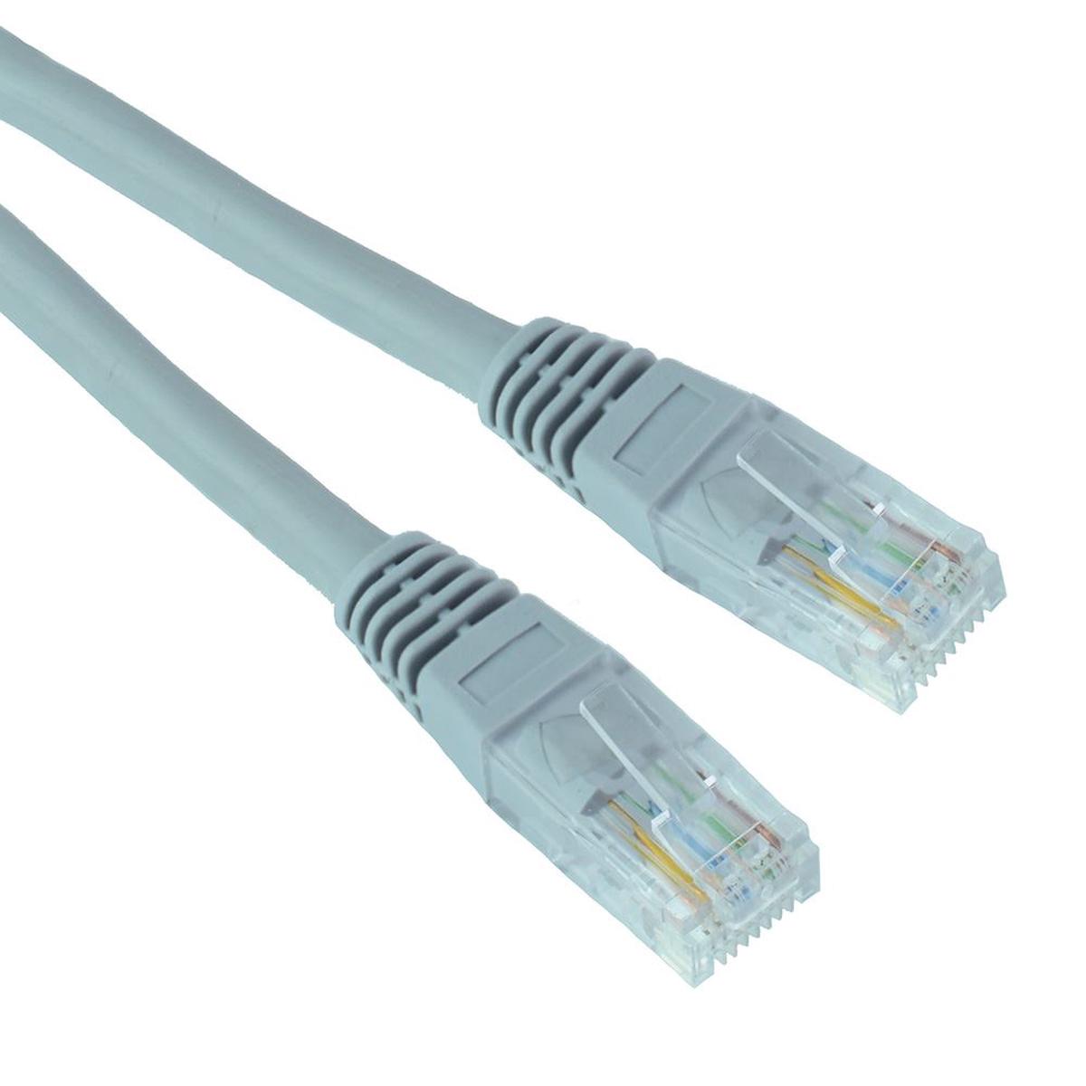 Grey 5m RJ45 Ethernet Network Cable Lead