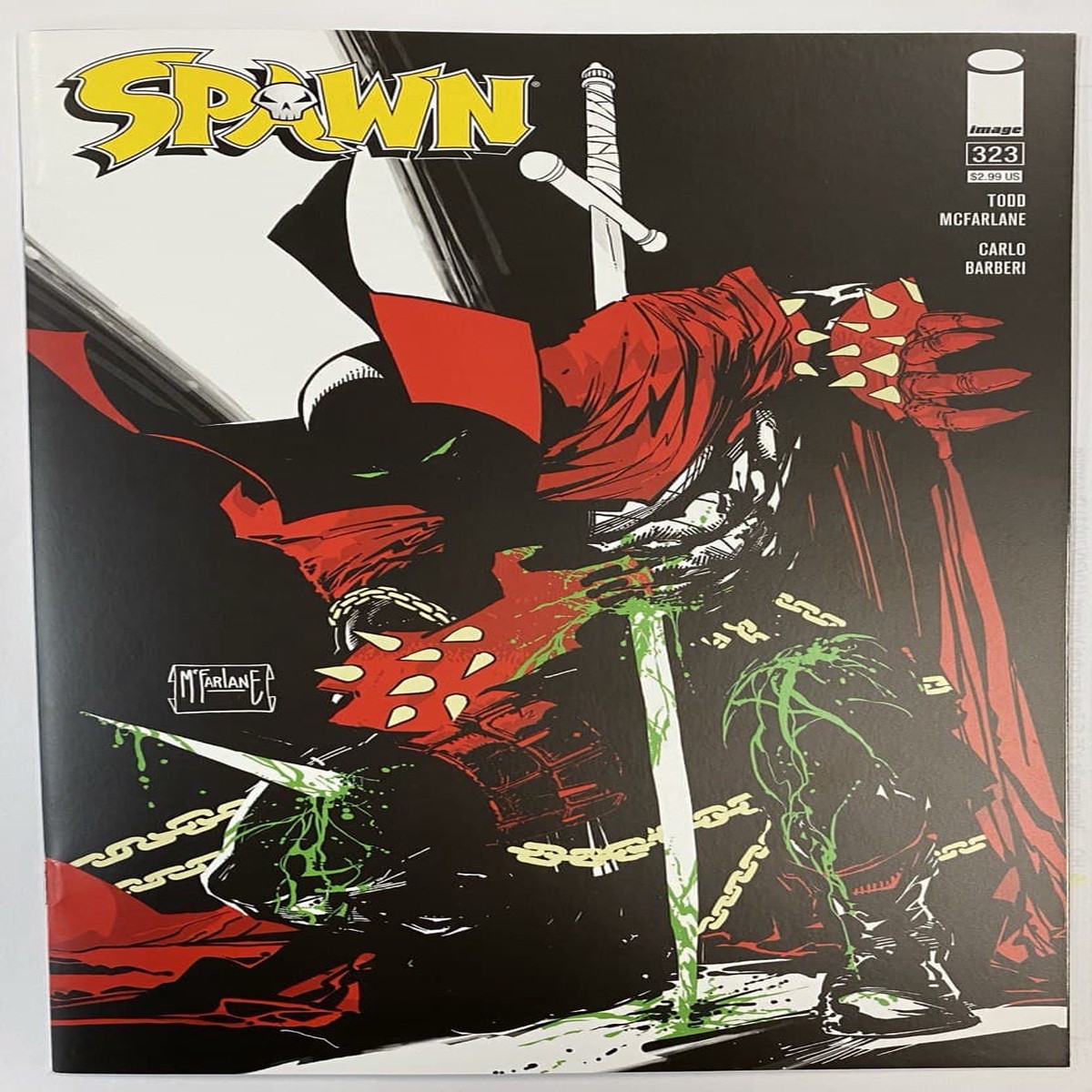 Spawn #323 B Todd Mcfarlane Variant (10/27/2021) Image