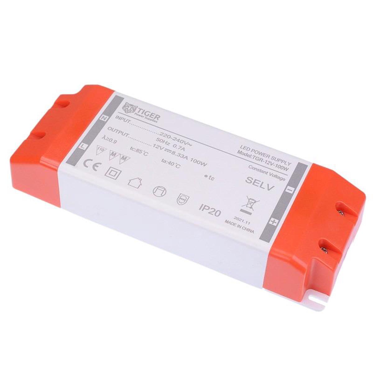 12VDC 100W Super Slim LED Driver