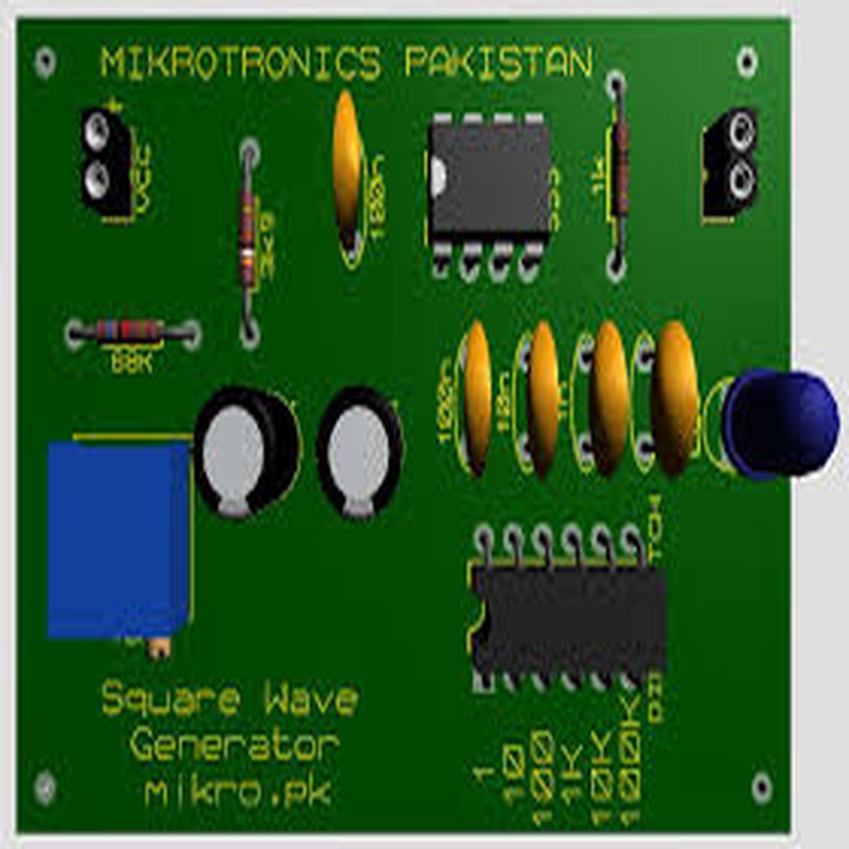 1hz100khz 555 Timer Square Wave Generator Module With Pwm