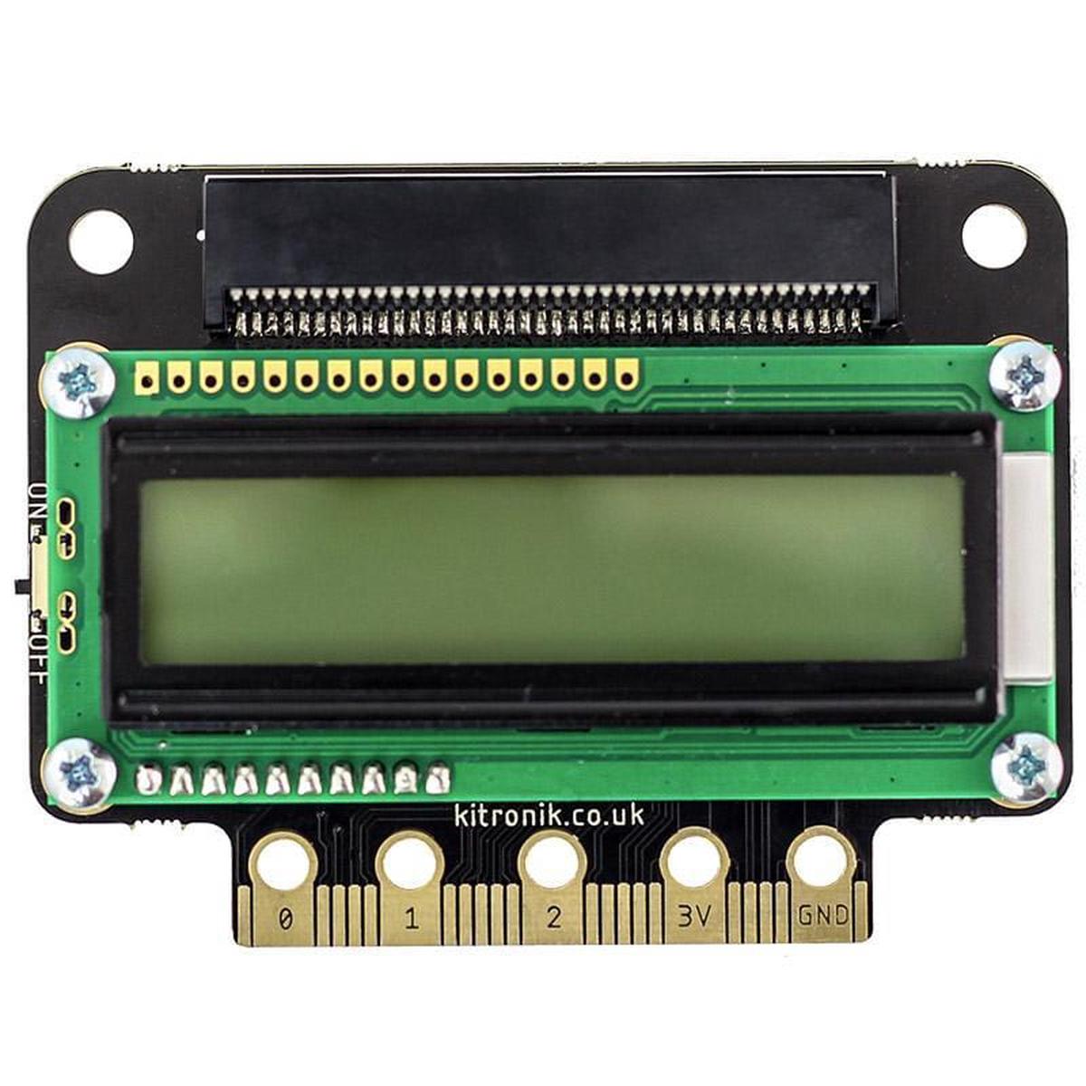 :VIEW text32 LCD Screen for the BBC micro:bit [discontinued]