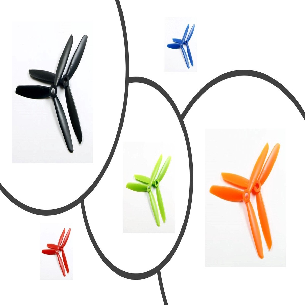 7x4.5 3 blade propeller