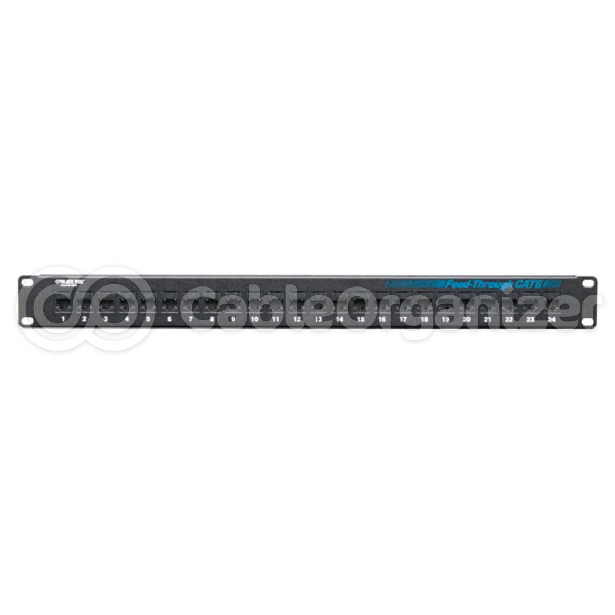 Black Box Cat6 Feed-Through Patch Panels