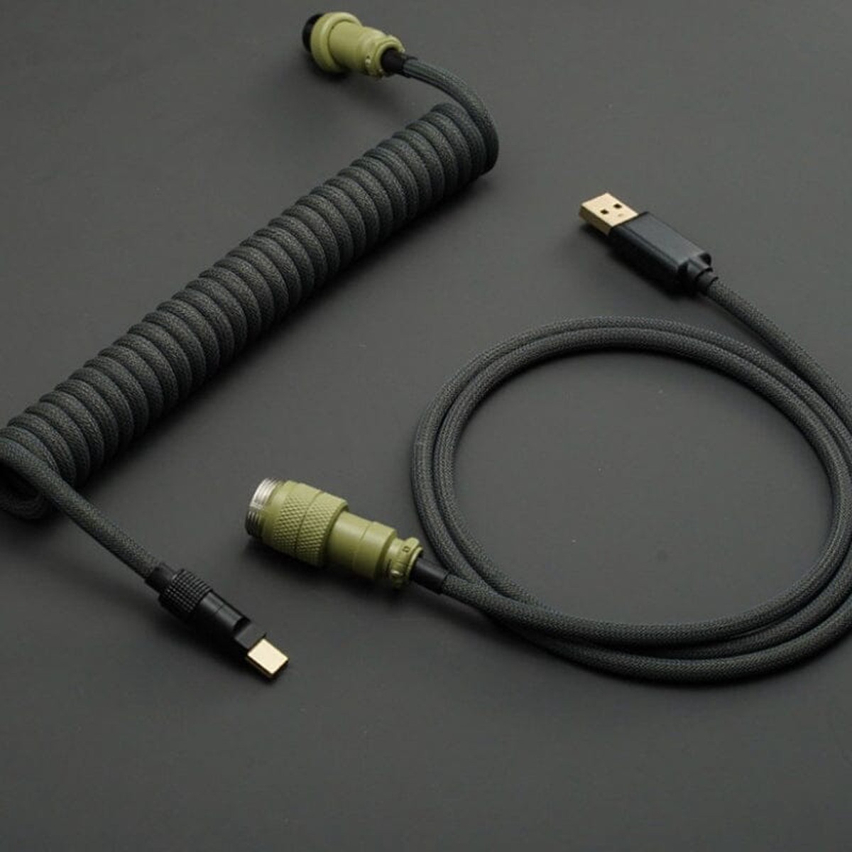 FBB GMK Olive Customized Cable