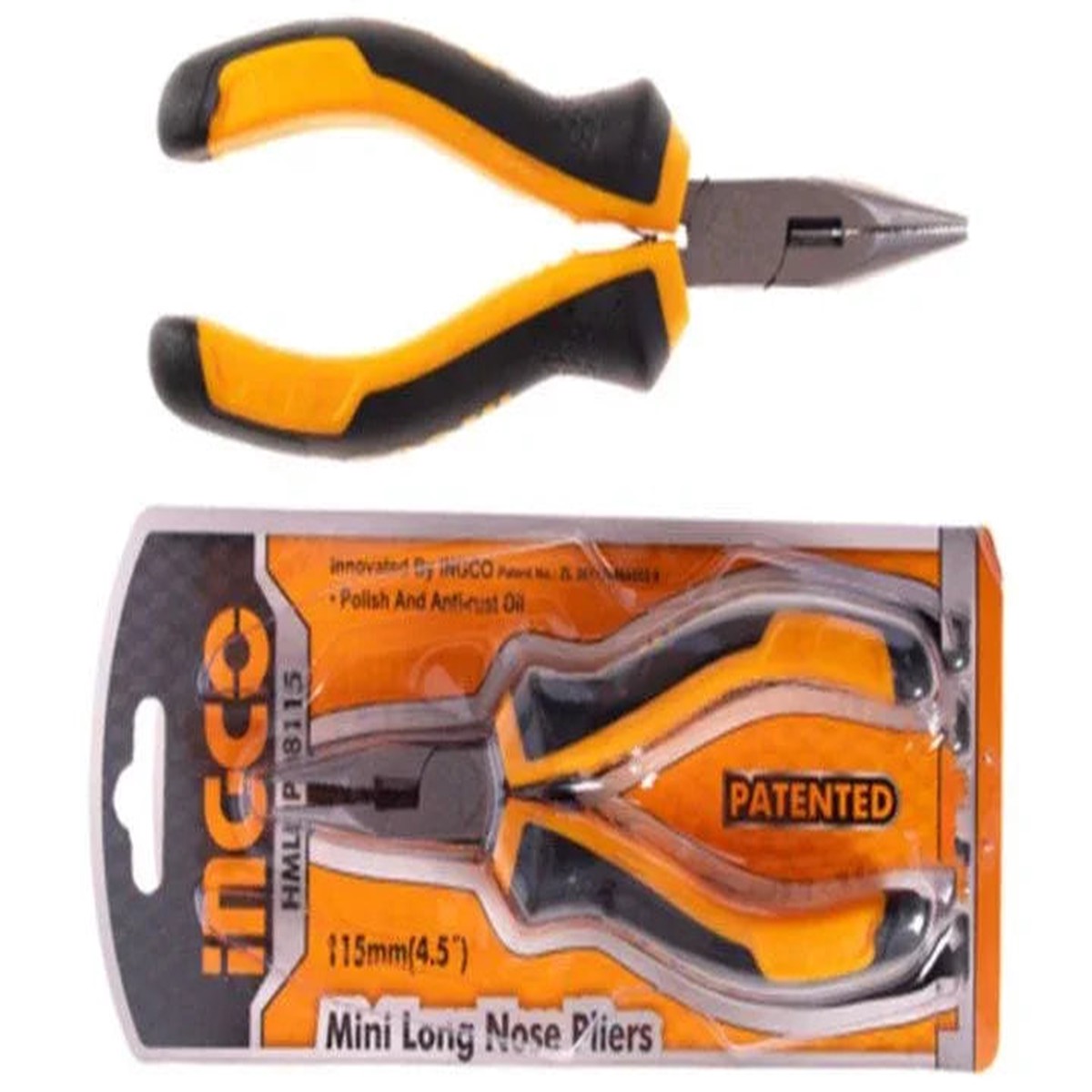INGCO Mini Long Nose Pliers 4.5"