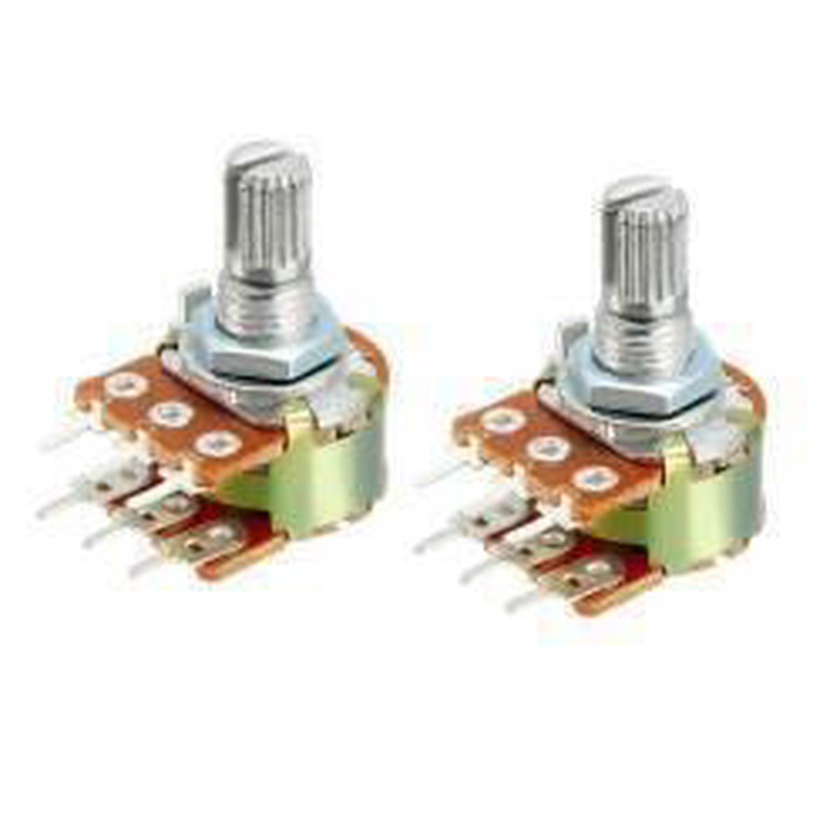 50k Dual Stereo Volume Type Variable Resistor Potentiometer