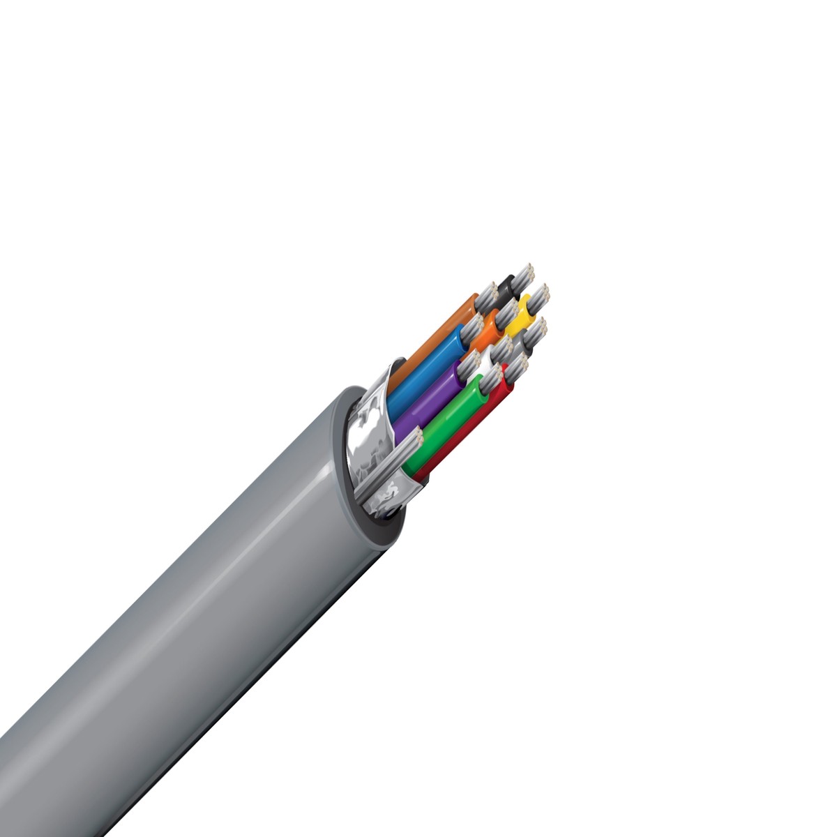 Belden 9540 24 AWG 10-Conductor Shielded Computer Cable | 300V