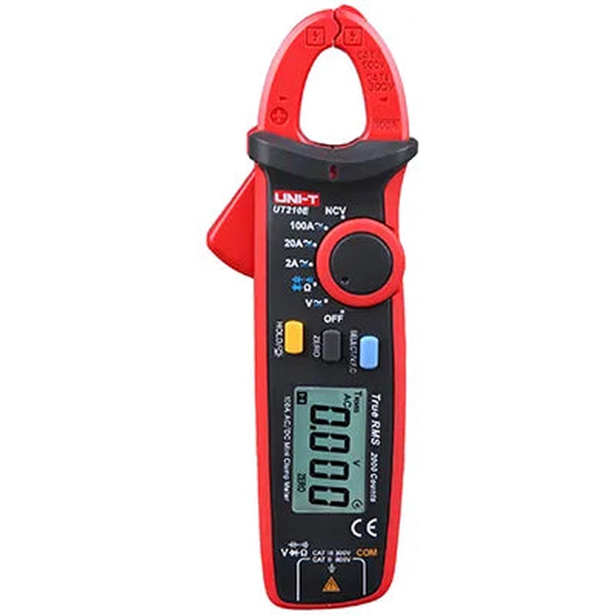 Uni-trend High-precision Mini Clamp Meter Automatic AC/DC UT210E