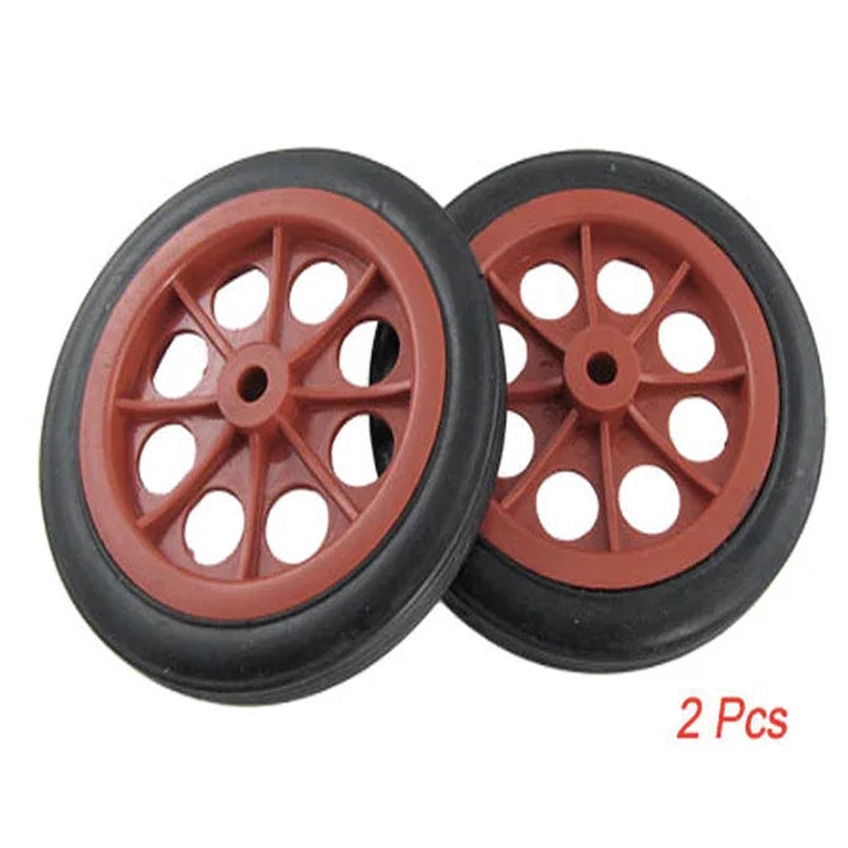 2pcs Wheels Rubber Inner Hole 8mm