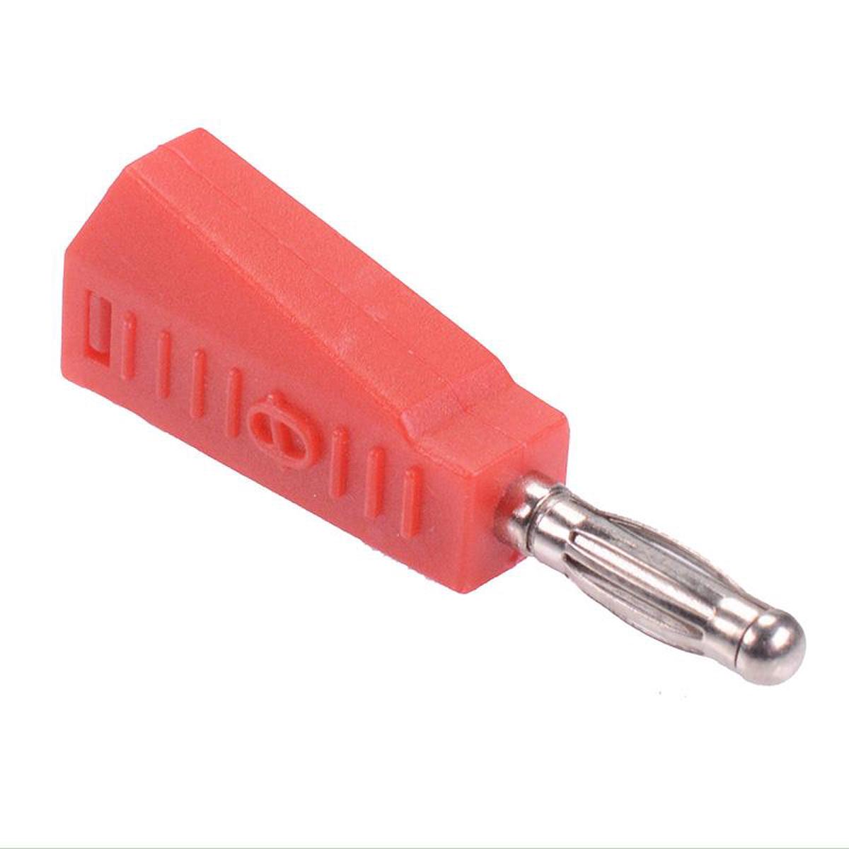 Red 4mm Stackable Banana Plug Connector