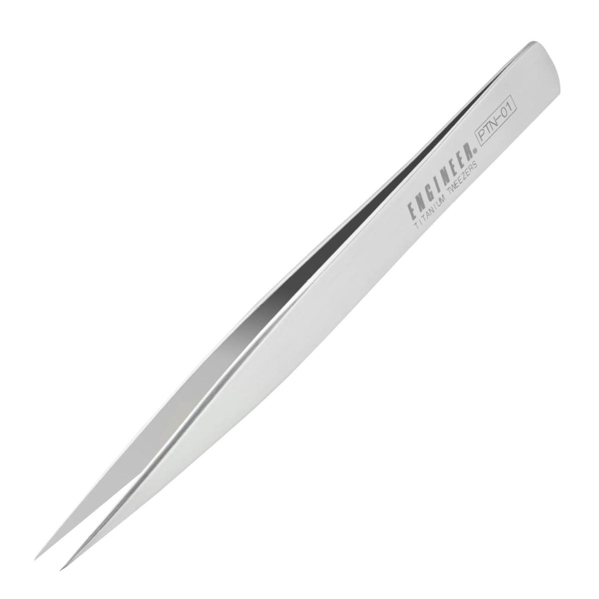 Engineer PTN-01 Fine Tip Titanium Tweezers