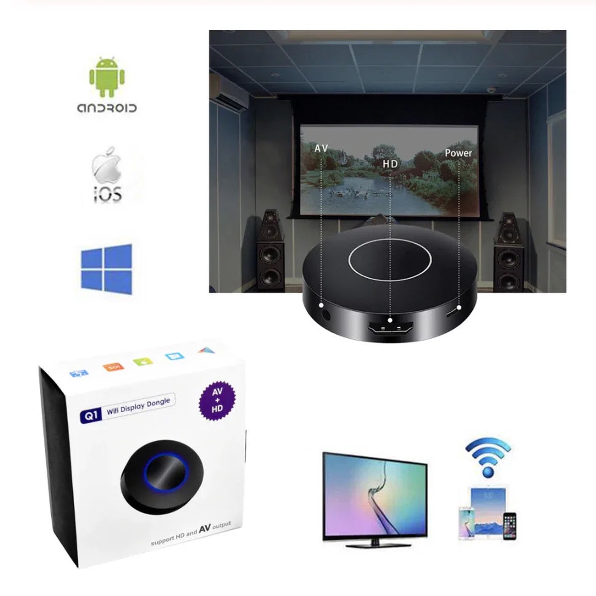 Wireless Display Dongle