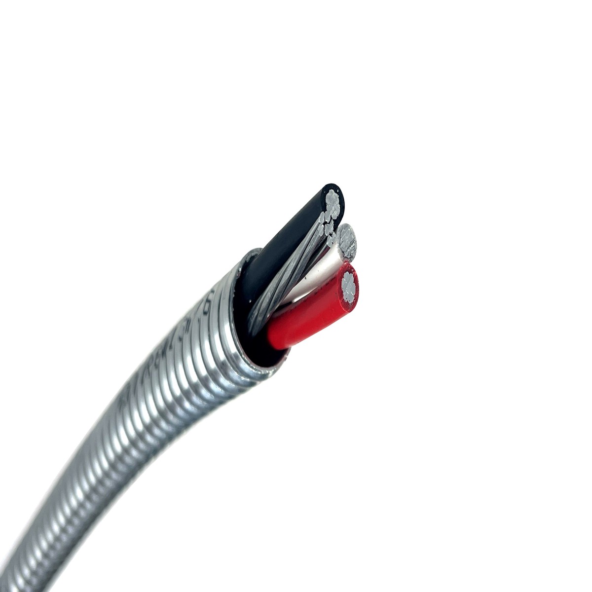 3/0 3C Aluminum MC Cable with Bare Ground