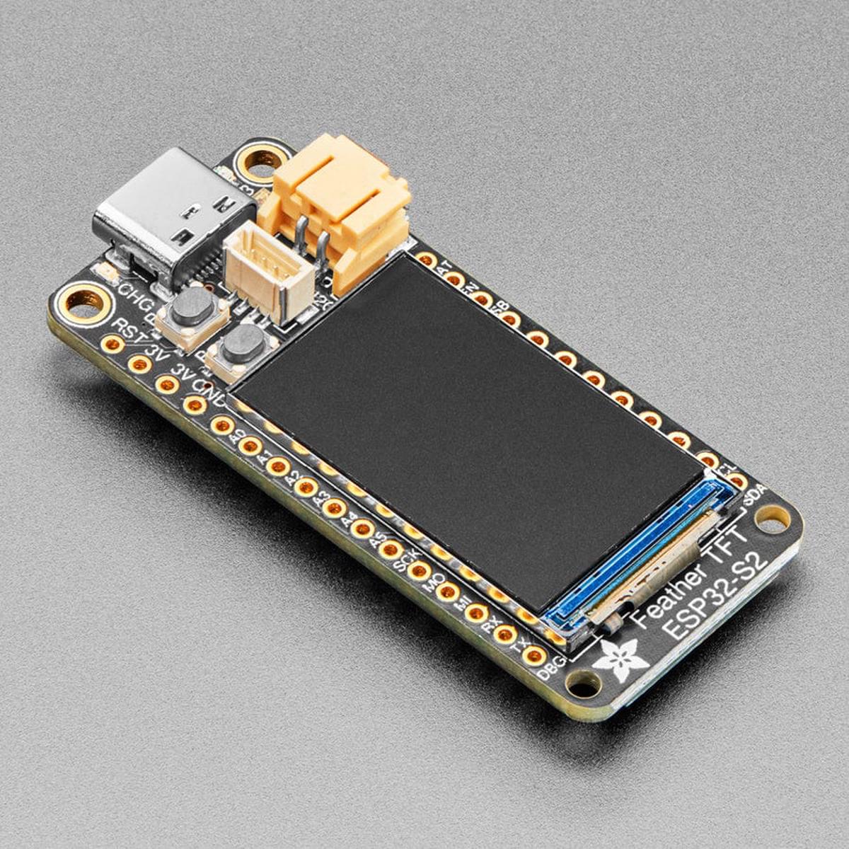 Adafruit ESP32-S2 TFT Feather - 4MB Flash, 2MB PSRAM, STEMMA QT
